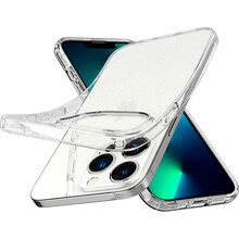 Чехол Spigen Liquid Crystal Glitter для Apple Iphone 13 Pro Max Crystal Quartz (ACS03198)