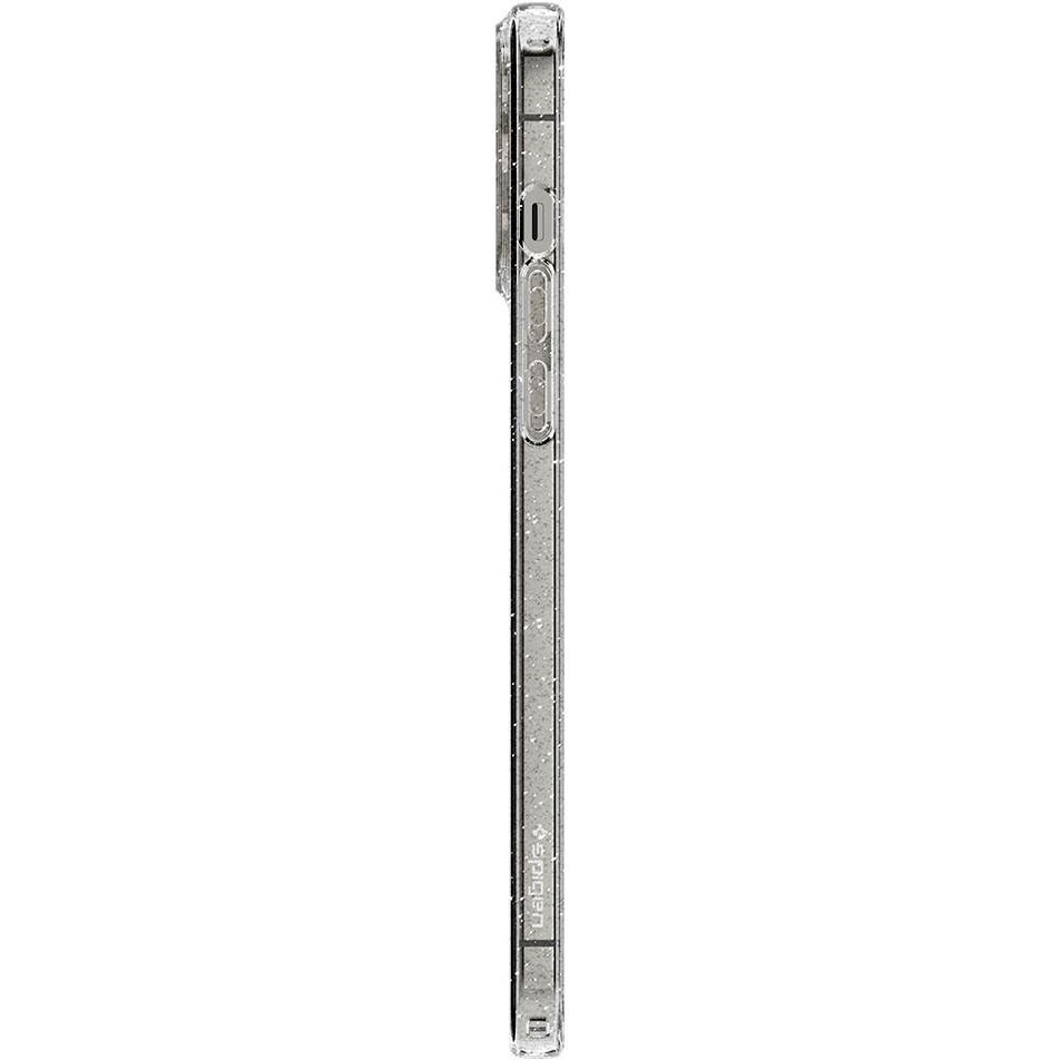 Фото Чехол Spigen Liquid Crystal Glitter для Apple Iphone 13 Pro Max Crystal Quartz (ACS03198)