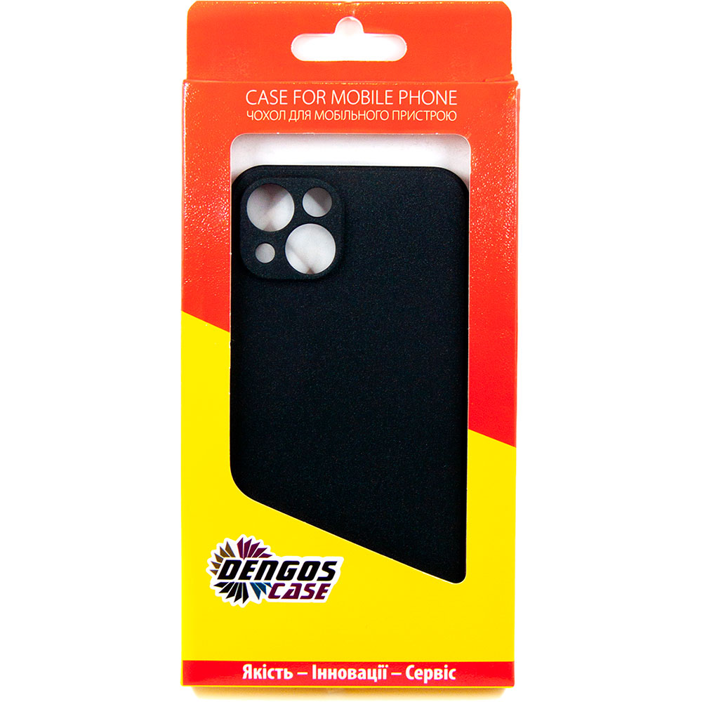 Чохол DENGOS для iPhone 13 (Carbon) Black (DG-TPU-CRBN-132) Сумісність за моделлю Apple iPhone 13