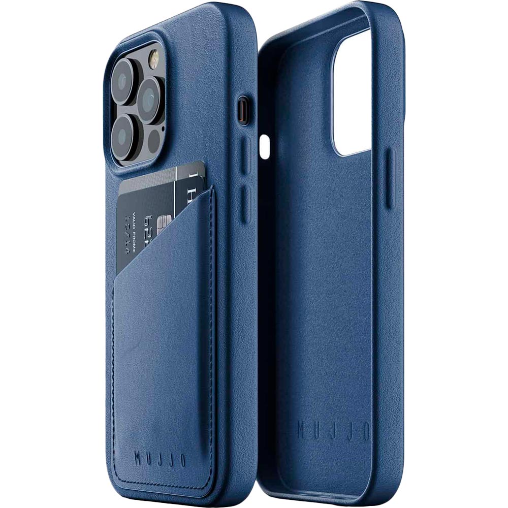

Чехол MUJJO Wallet Full Leather для Apple iPhone 13 Pro Monaco Blue (MUJJO-CL-016-BL), для Apple iPhone 13 Pro Wallet Full Leather,