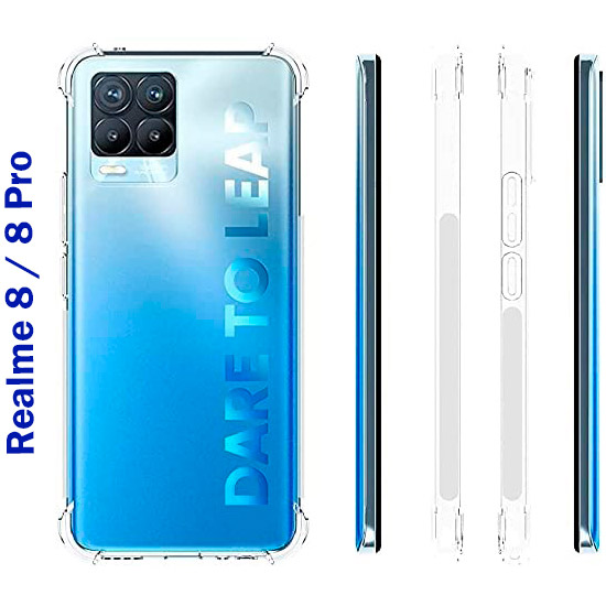 Чехол BECOVER Anti-Shock для Realme 8/8 Pro Clear (706970) Цвет прозрачный