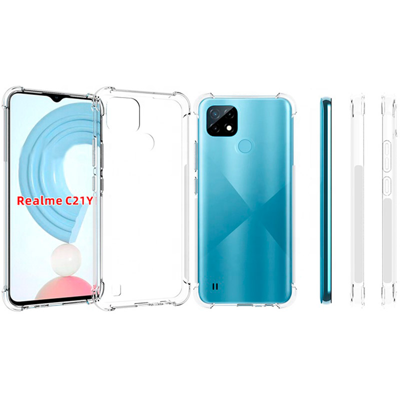 Чехол BECOVER Anti-Shock для Realme C21Y Clear (706971) Совместимость по модели Realme C21Y