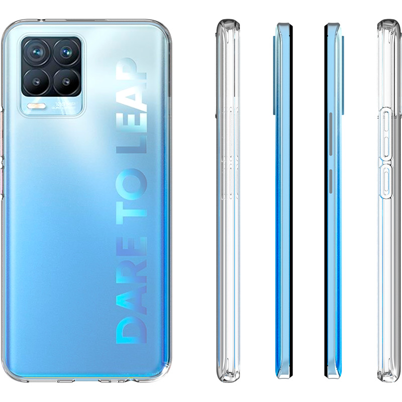 Чехол BECOVER для Realme 8/8 Pro Transparancy (706936) Совместимость по модели Realme 8 Pro