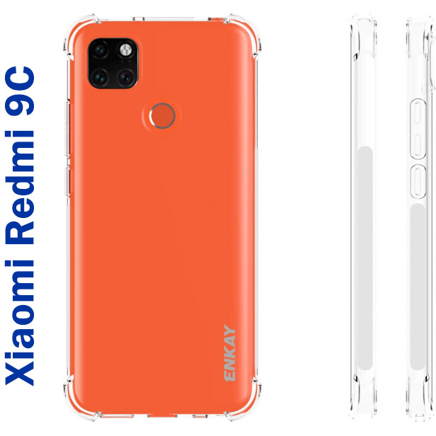 Чохол BECOVER Anti-Shock для Xiaomi Redmi 9С Clear (706977) Сумісність за моделлю Xiaomi Redmi 9C