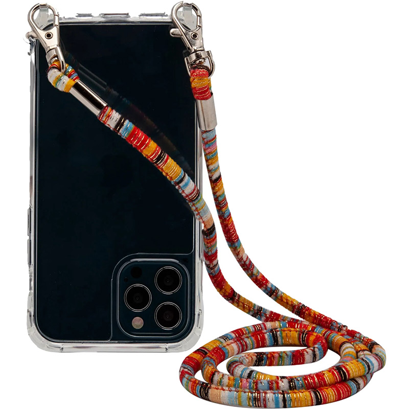 

Чехол NECKER African для Apple iPhone X/XS Transparent (NCRE-X-AF), Панель на шнурку для Apple iPhone X/XS