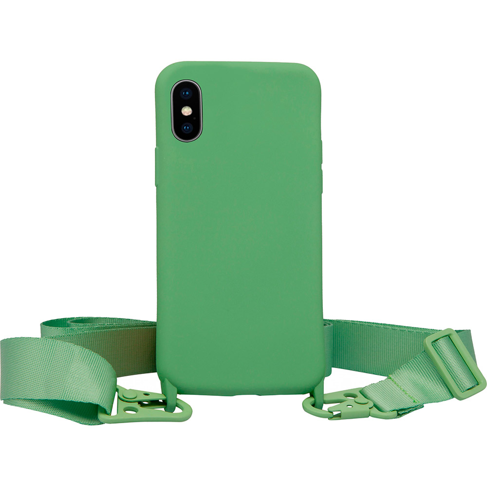 

Чехол Necker на ремешке для Apple iPhone Xr Matcha (NCRB-XR-MA), Панель на ремінці для Apple iPhone Xr