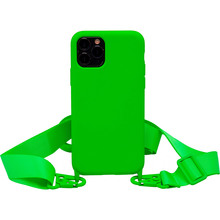 Чохол Necker на ремінці для Apple iPhone 11 Pro Max Electric Green (NCRB-11PM-EG)