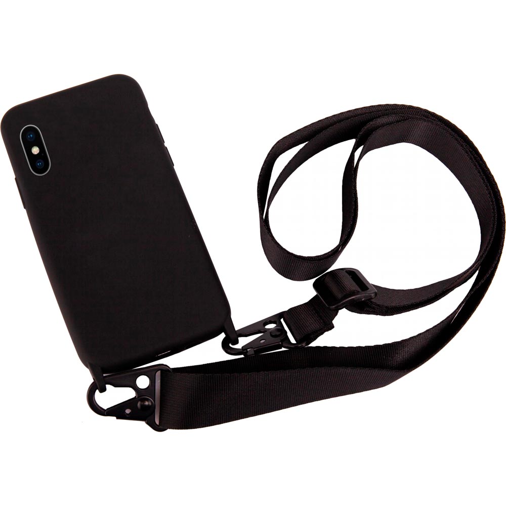 

Чехол Necker на ремешке для Apple iPhone X Urban Black (NCRB-X-UB), Панель на ремінці для Apple iPhone X