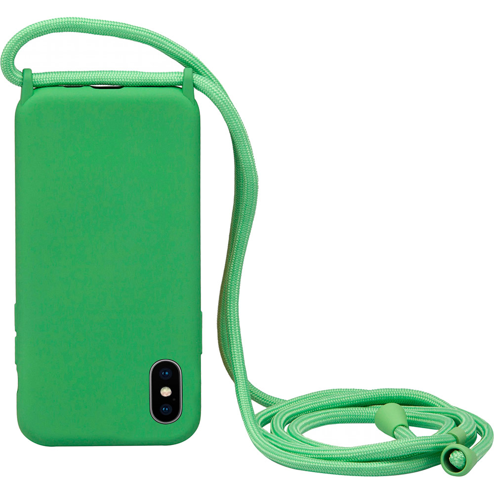 

Чехол Necker на шнурке для Apple iPhone Xr Matcha (NCRR-XR-MA), Панель на шнурку для Apple iPhone Xr Matcha