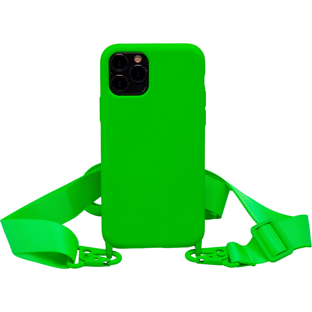 

Чехол NECKER для Apple iPhone 11 Pro Electric Green (NCRB-11P-EG), Панель на ремінці для Apple iPhone 11 Pro