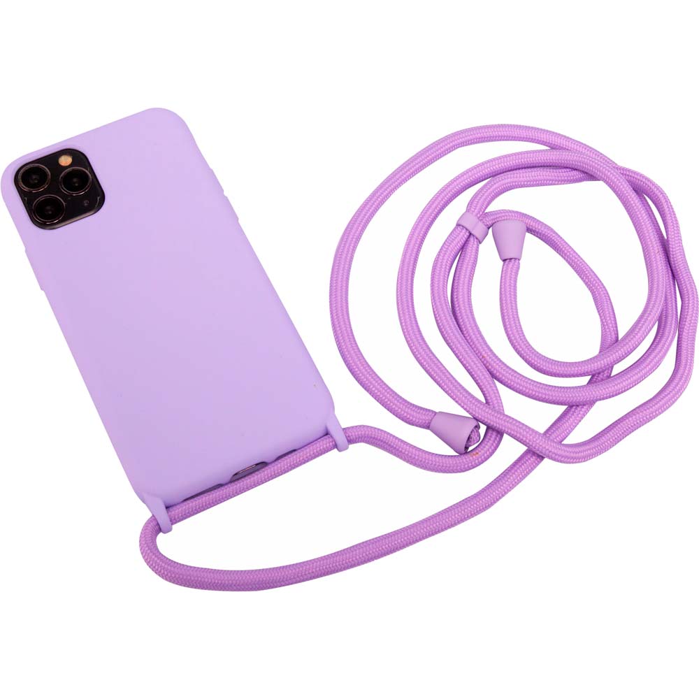 

Чехол Necker на шнурке для Apple iPhone 11 Pro Lilac (NCRR-11P-LI), Панель на шнурку для Apple iPhone 11 Pro Lilac