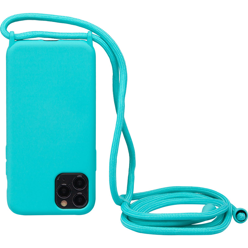 

Чехол NECKER для Apple iPhone 12 Pro Max Tiffany (NCRR-12PM-TI), Панель на шнурку для Apple iPhone 12 Pro