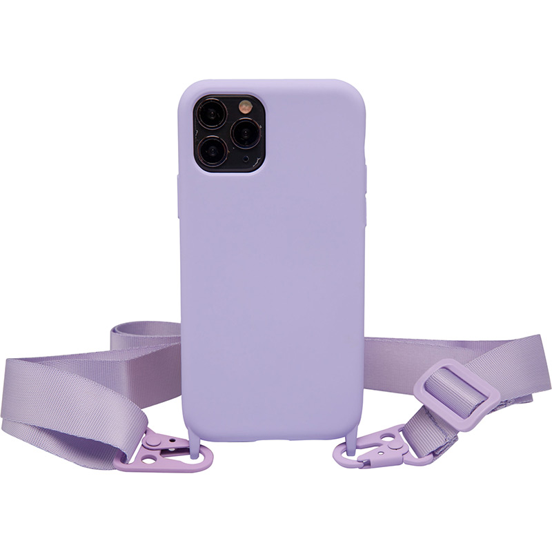 

Чехол NECKER для Apple iPhone 12 Mini Lilac (NCRB-12M-LI), Панель на ремінці для Apple iPhone 12