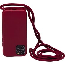 Чохол NECKER для Apple iPhone 13 Mini Bordeaux (NCRR-13M-BO)