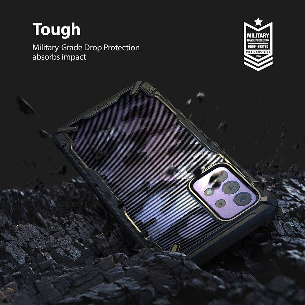 Покупка Чехол RINGKE Fusion X для Samsung Galaxy A72 CAMO BLACK (RCS4895)