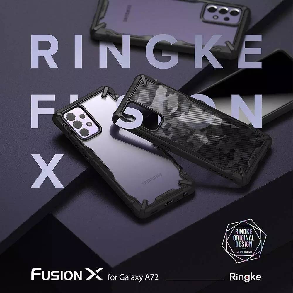 Заказать Чехол RINGKE Fusion X для Samsung Galaxy A72 CAMO BLACK (RCS4895)