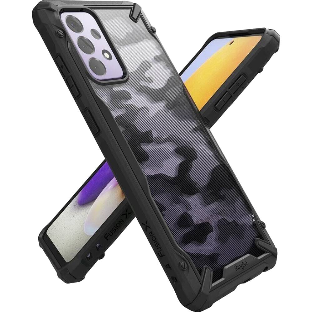 Чехол RINGKE Fusion X для Samsung Galaxy A72 CAMO BLACK (RCS4895) Совместимость по модели Samsung Galaxy A72