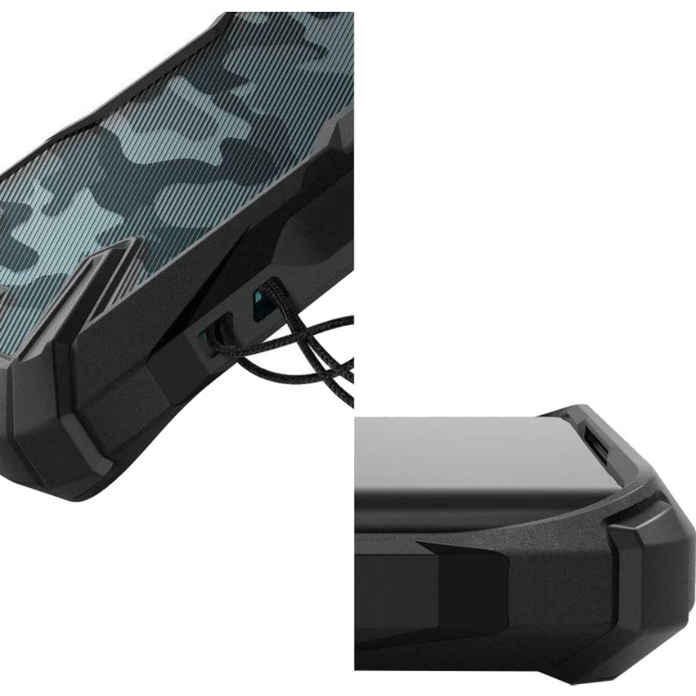 Чехол RINGKE Fusion X для Xiaomi MI NOTE 10/10 Pro/CC9 Pro CAMO BLACK (RCX4900) Тип чехол-накладка