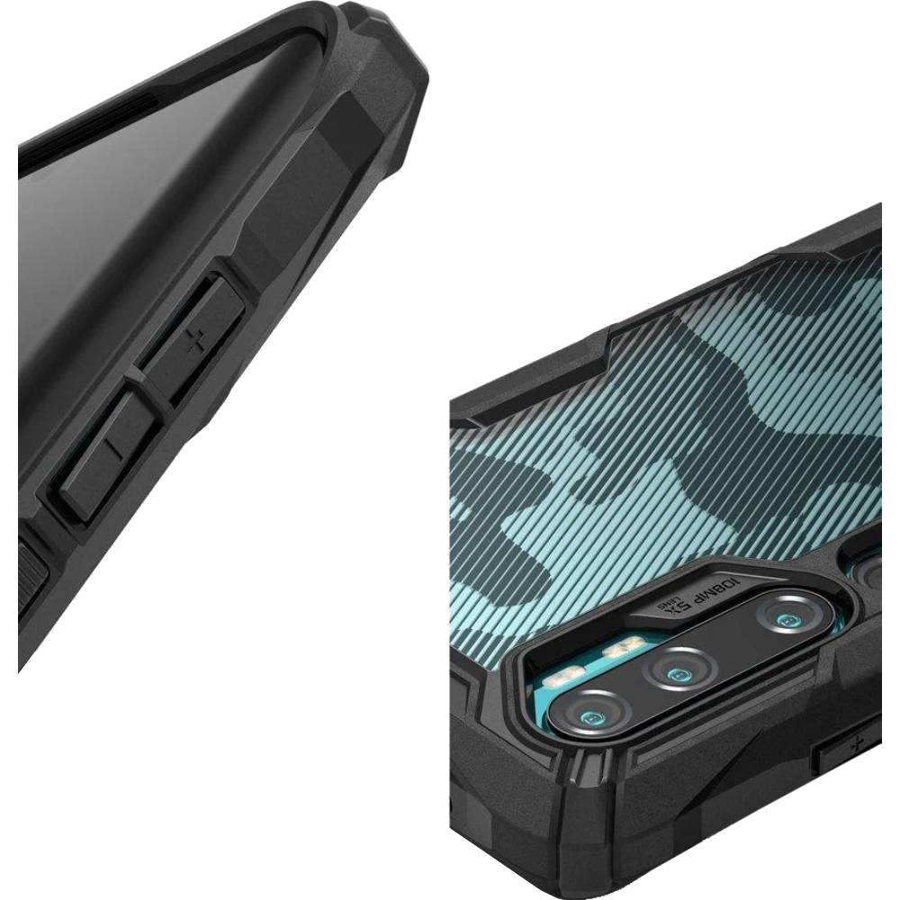 Чехол RINGKE Fusion X для Xiaomi MI NOTE 10/10 Pro/CC9 Pro CAMO BLACK (RCX4900) Совместимость по модели Xiaomi Mi Note 10 Pro