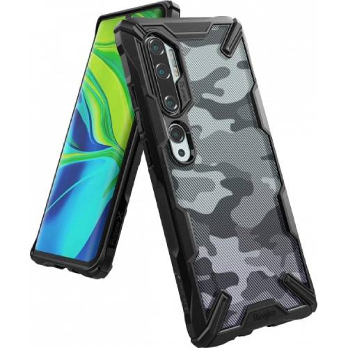Чехол RINGKE Fusion X для Xiaomi MI NOTE 10/10 Pro/CC9 Pro CAMO BLACK (RCX4900) Совместимость по модели Xiaomi Mi Note 10