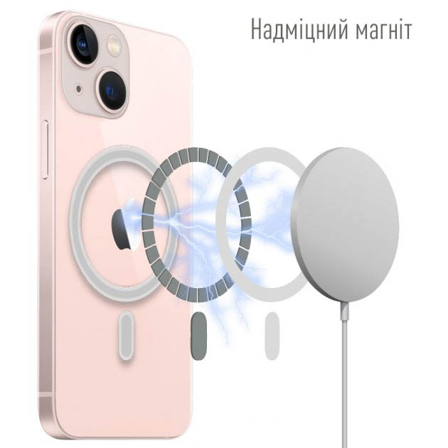 Чехол INTALEO Apple iPhone 13 с MagSafe (1283126519819) Материал силикон