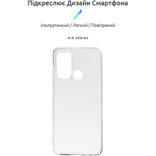 Чохол ARMORSTANDART Air Series для Motorola G60/G40 Fusion Transparent (ARM60525)