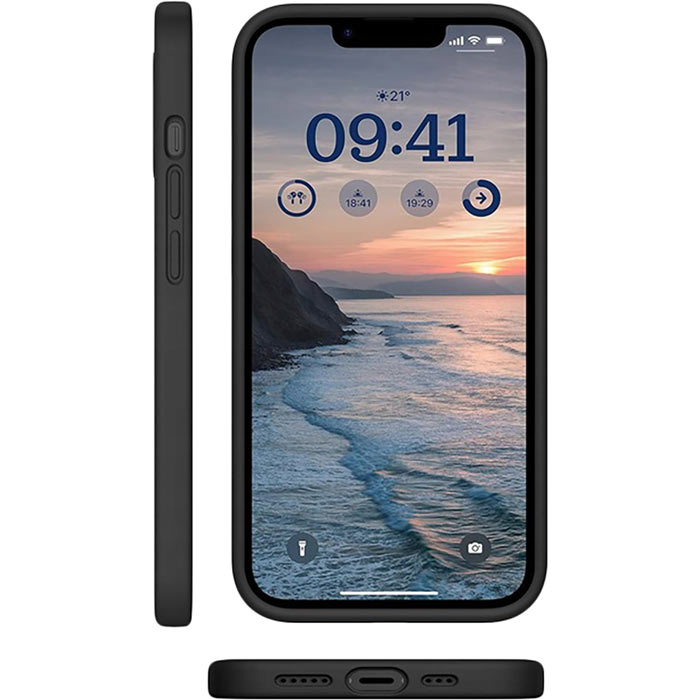 Чехол BECOVER для Apple iPhone 13 Black (707147) Тип чехол-накладка