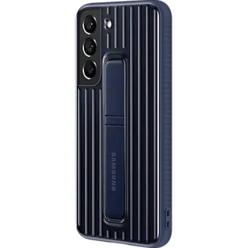 Чохол SAMSUNG Protective Standing Cover для Samsung Galaxy S22 Navy (EF-RS901CNEGRU) Матеріал поліуретан