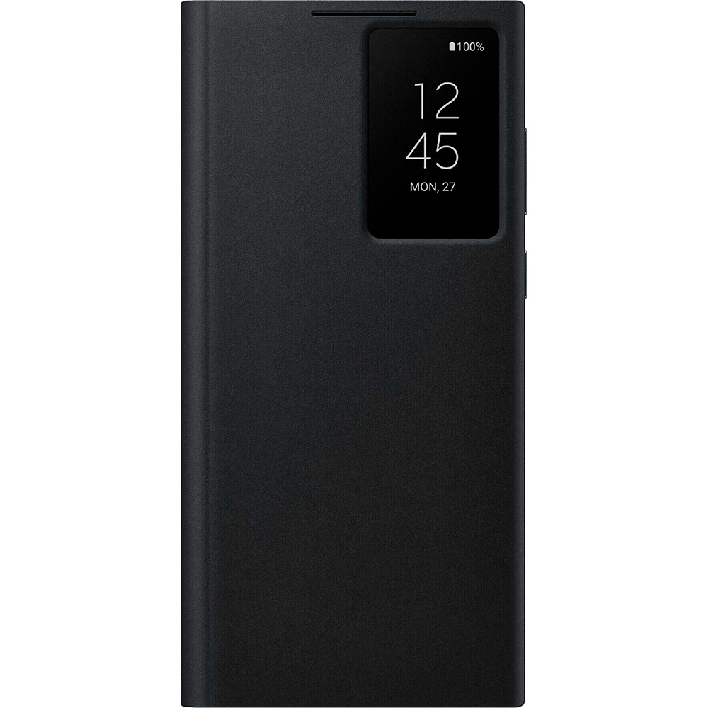 

Чехол SAMSUNG для Galaxy S22 Ultra Smart Clear View Cover Black (EF-ZS908CBEGRU), Galaxy S22 Ultra Smart Clear View Cover-Black