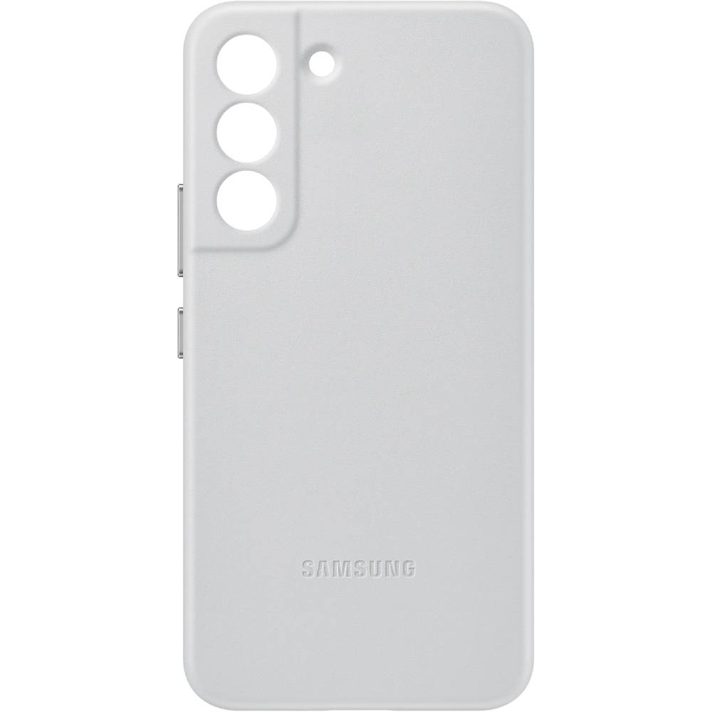 

Чехол SAMSUNG Galaxy S22 Leather Cover Light Gray (EF-VS901LJEGRU), Galaxy S22 Leather Cover-Light Gray