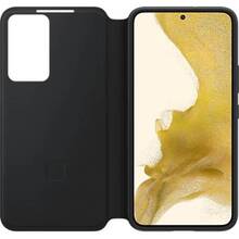 Чехол SAMSUNG Galaxy S22 Smart Clear View Cover Black (EF-ZS901CBEGRU)