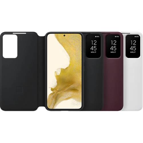 Заказать Чехол SAMSUNG Galaxy S22 Smart Clear View Cover Black (EF-ZS901CBEGRU)