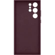 Чохол SAMSUNG Galaxy S22 Ultra Leather Cover Burgundy (EF-VS908LEEGRU)