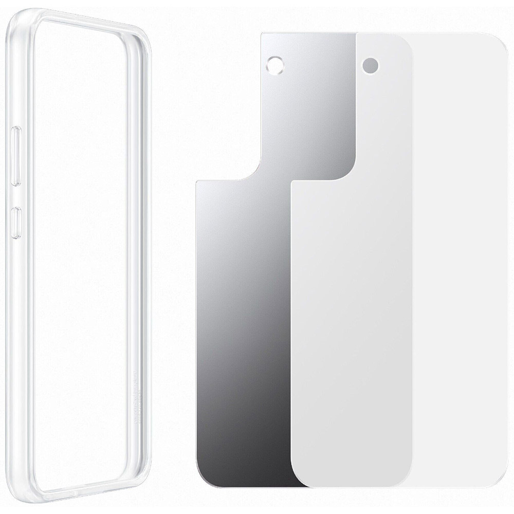 

Чехол SAMSUNG Frame Cover для Samsung Galaxy S22 Plus S906 Transparent (EF-MS906CTEGRU), Galaxy S22 Plus Frame Cover-Transp.