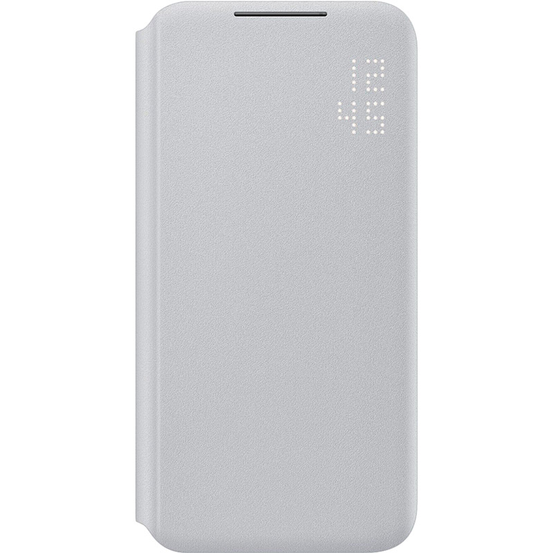 

Чехол SAMSUNG Smart LED View Cover для Samsung Galaxy S22 S901 Light Gray (EF-NS901PJEGRU), Galaxy S22 Smart LED View Cover-Light Gray