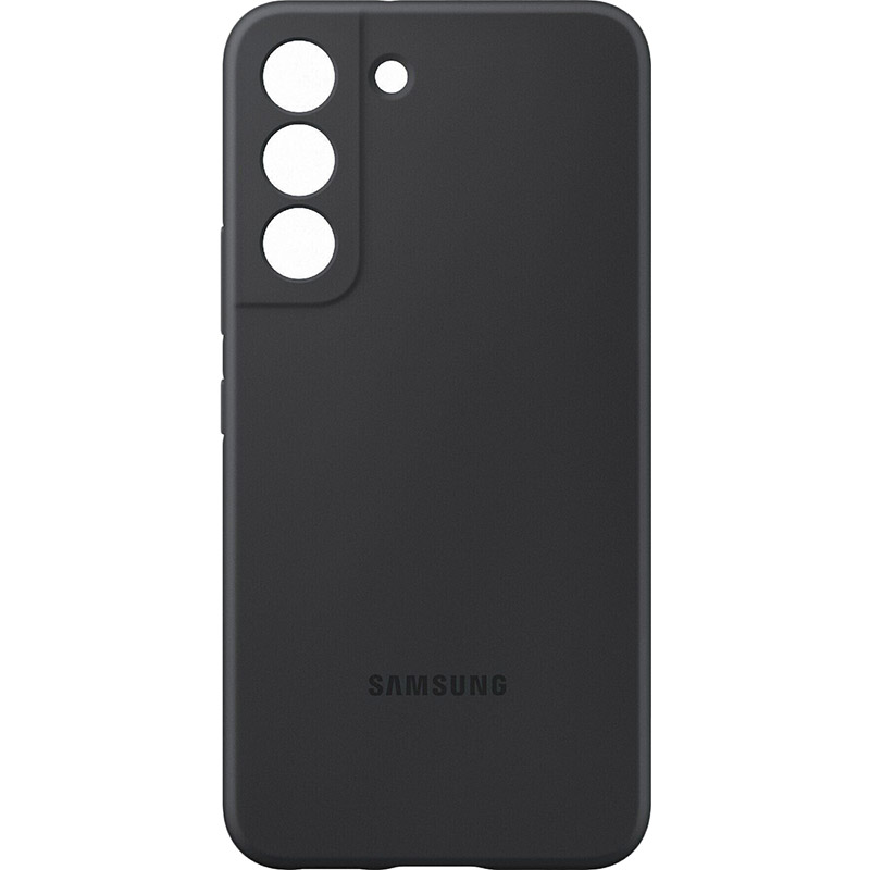 

Чехол SAMSUNG Silicone Cover для Samsung Galaxy S22 S901 Black (EF-PS901TBEGRU), Galaxy S22 Silicone Cover-Black