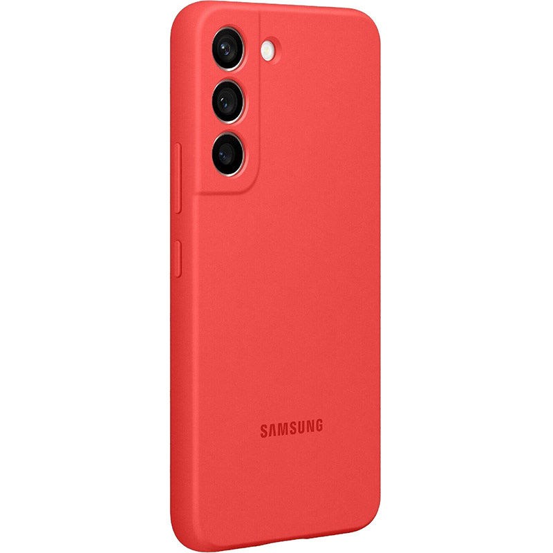 Чохол SAMSUNG Silicone Cover Samsung Galaxy S22 S901 Glow Red (EF-PS901TPEGRU) Колір червоний