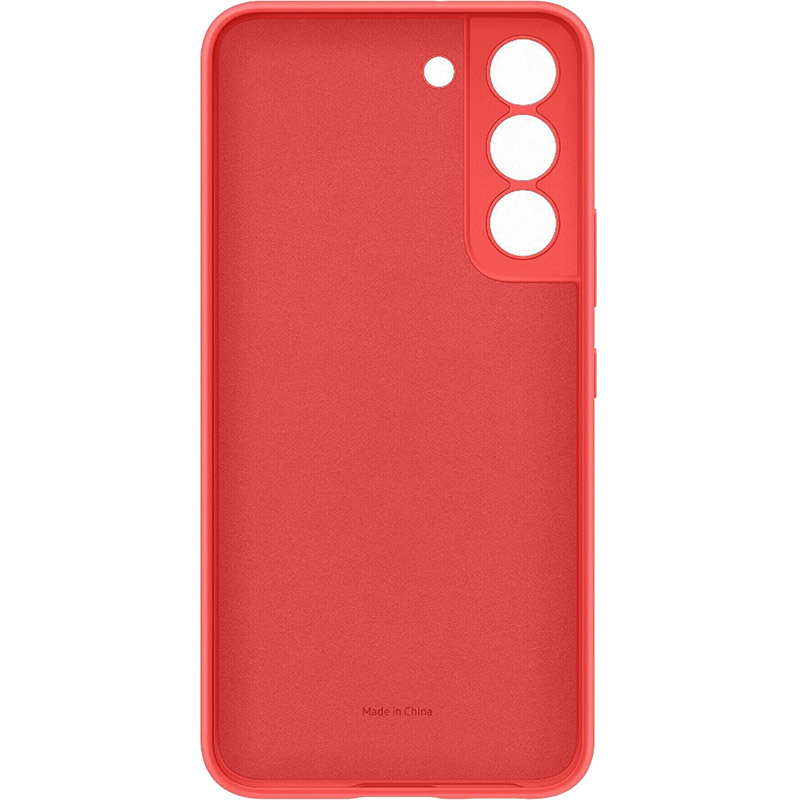 Чохол SAMSUNG Silicone Cover Samsung Galaxy S22 S901 Glow Red (EF-PS901TPEGRU) Тип чохол-накладка