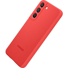 Чехол SAMSUNG Silicone Cover для Samsung Galaxy S22 S901 Glow Red (EF-PS901TPEGRU)