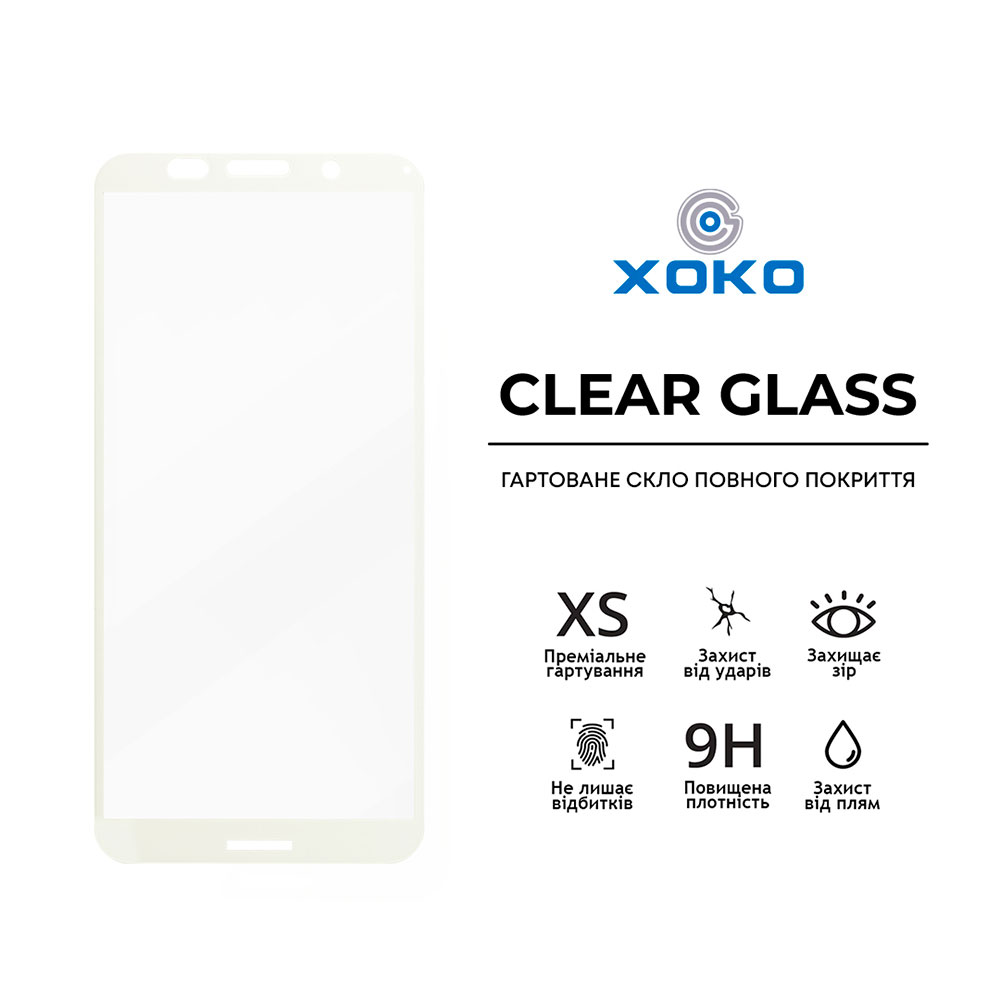 Чохол XOKO Huawei Y5 (2018) Transparent + скло (XK-CS-ULT-HW-Y5) Сумісність за моделлю Huawei Y5 2018