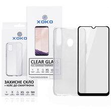 Чохол XOKO Samsung A207 (A20s) Transparent + скло (XK-CS-ULT-SMSA207)