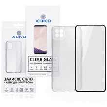 Чохол XOKO Samsung A725 (A72) Transparent + скло (XK-CS-ULT-SMSA725)