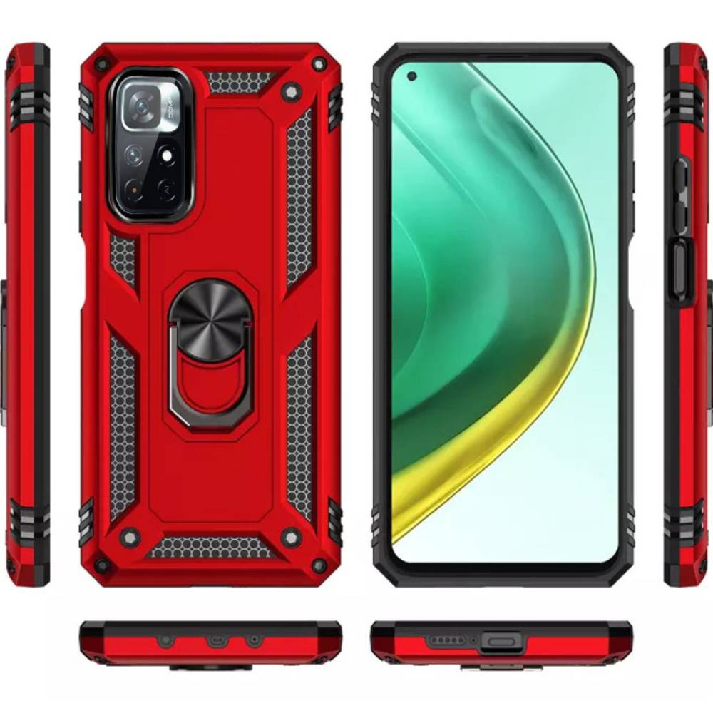 Чехол BECOVER Xiaomi Poco M4 Pro 5G Red (707122) Тип чехол-накладка