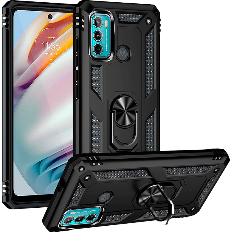 Чехол BECOVER Military для Motorola Moto G60 Black (707110) Тип чехол-накладка