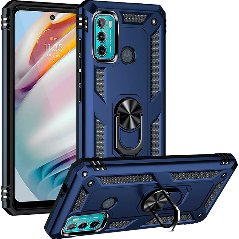 Чехол BECOVER Military для Motorola Moto G60 Blue (707111) Совместимость по модели Motorola G60