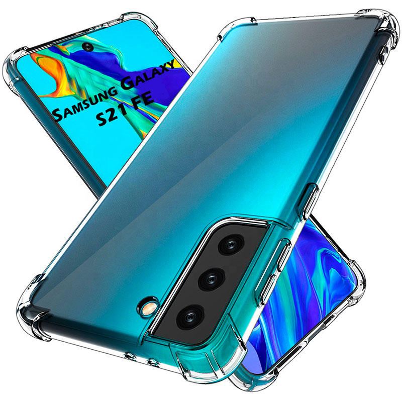 Чехол BECOVER для Samsung Galaxy S21 FE SM-G990 Clear (707196) Материал силикон
