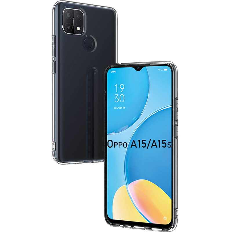 Чехол BECOVER для Oppo A15/A15s Transparancy (707228) Цвет прозрачный