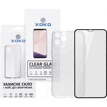 Чохол XOKO для iPhone 11 Pro Transparent + скло (XK-CS-ULT-IPH11PR)