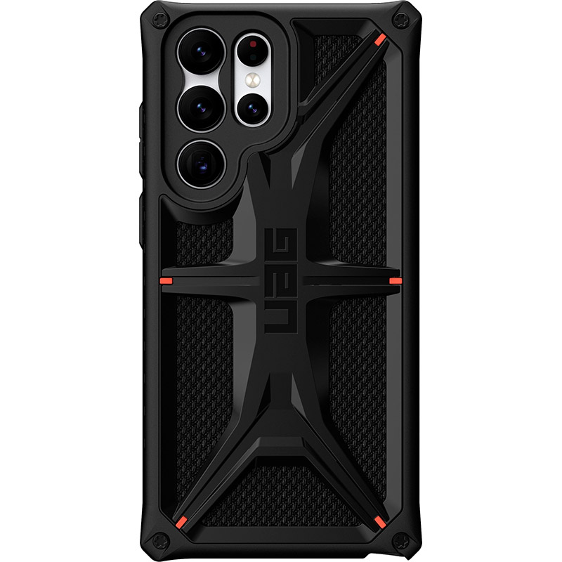 

Чехол UAG Monarch для Samsung Galaxy S22 Ultra Kevlar Black (213441113940), для Samsung Galaxy S22 Ultra Monarch, Kevlar Black