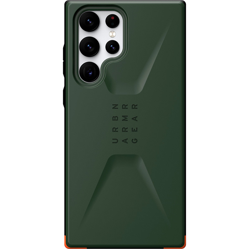 

Чехол UAG Civilian для Samsung Galaxy S22 Ultra Olive (21344D117272), для Samsung Galaxy S22 Ultra Civilian, Olive